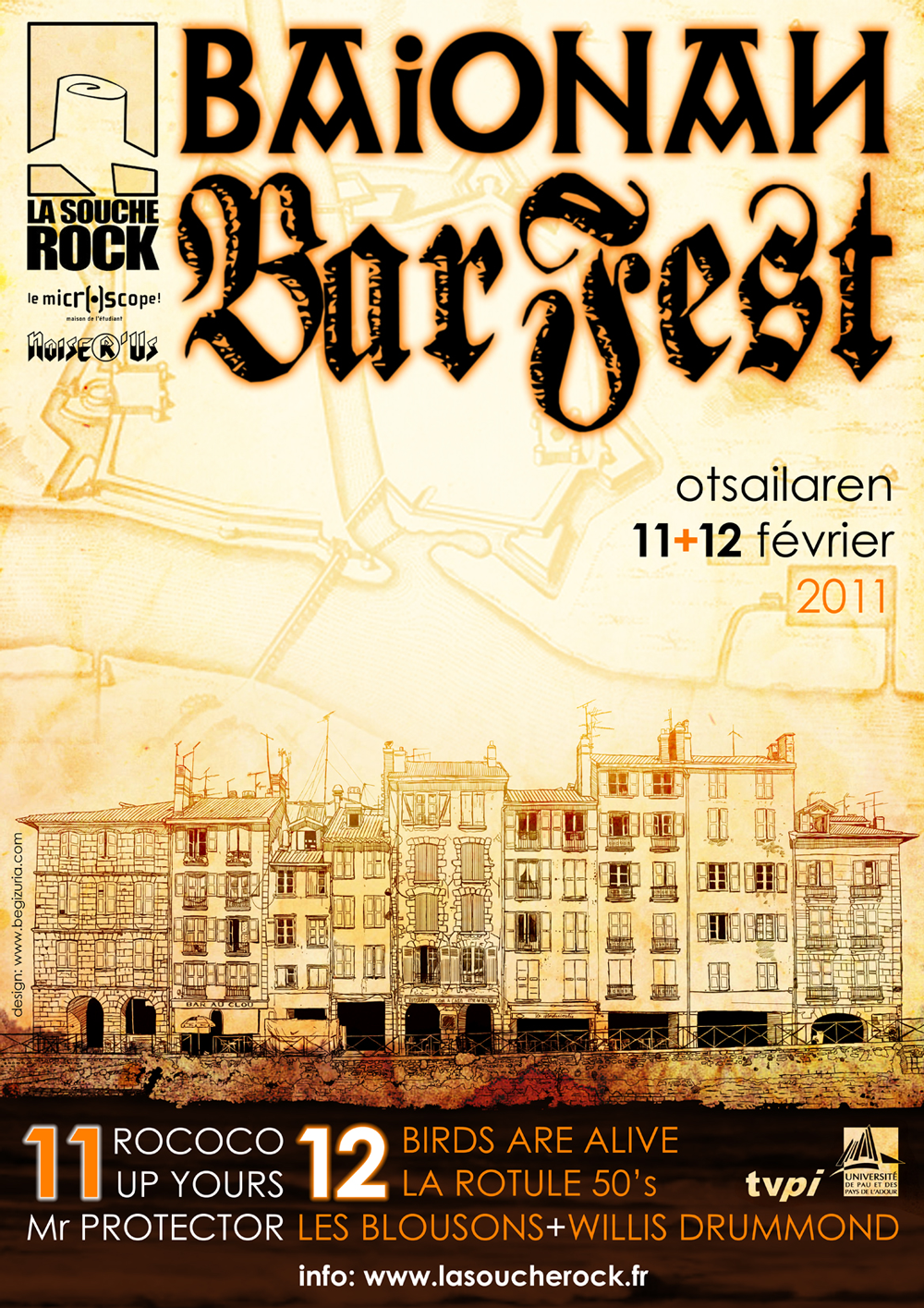 Baionan Bar Fest Music Festival Poster Design