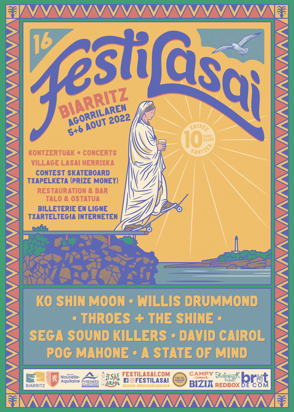 Festilasai Music Festival Poster Design