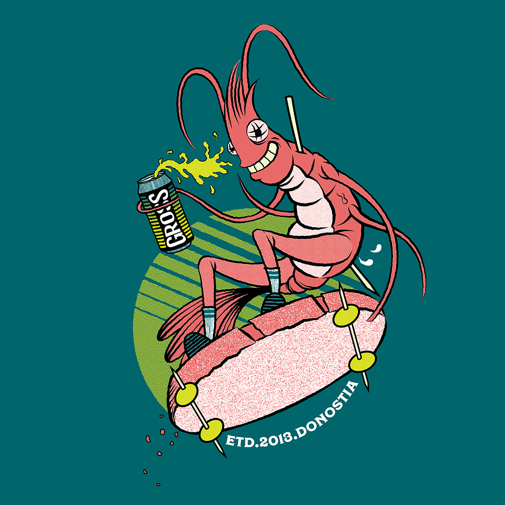 Gross Brewing Merch Design