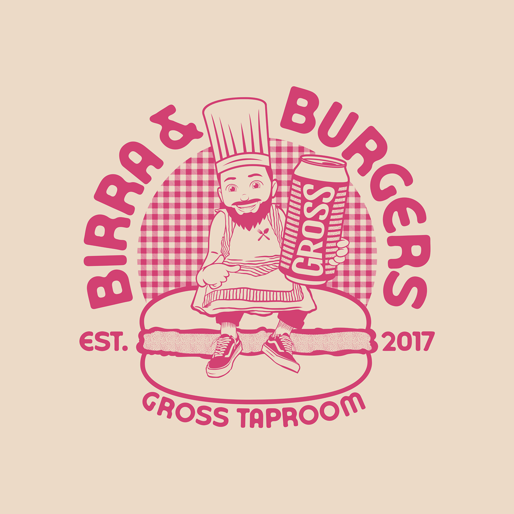 Gross Brewing Merch Design