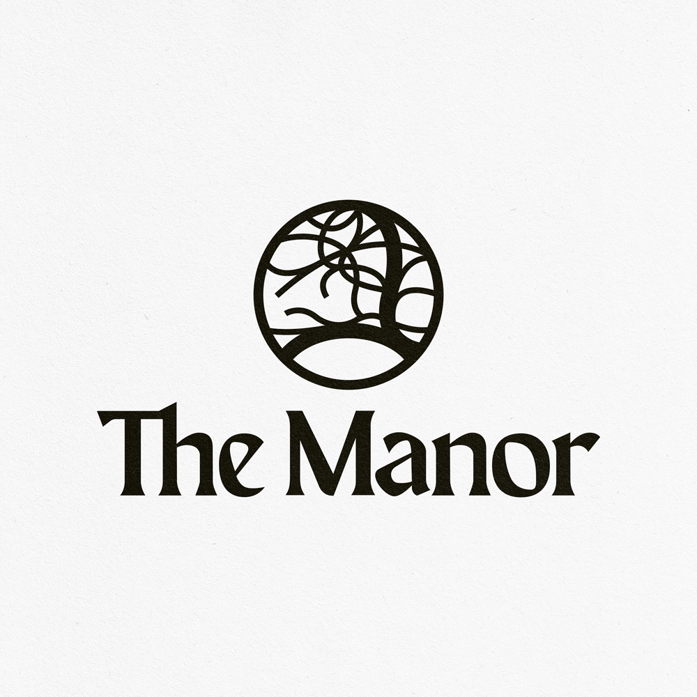 The Manor Logo Design