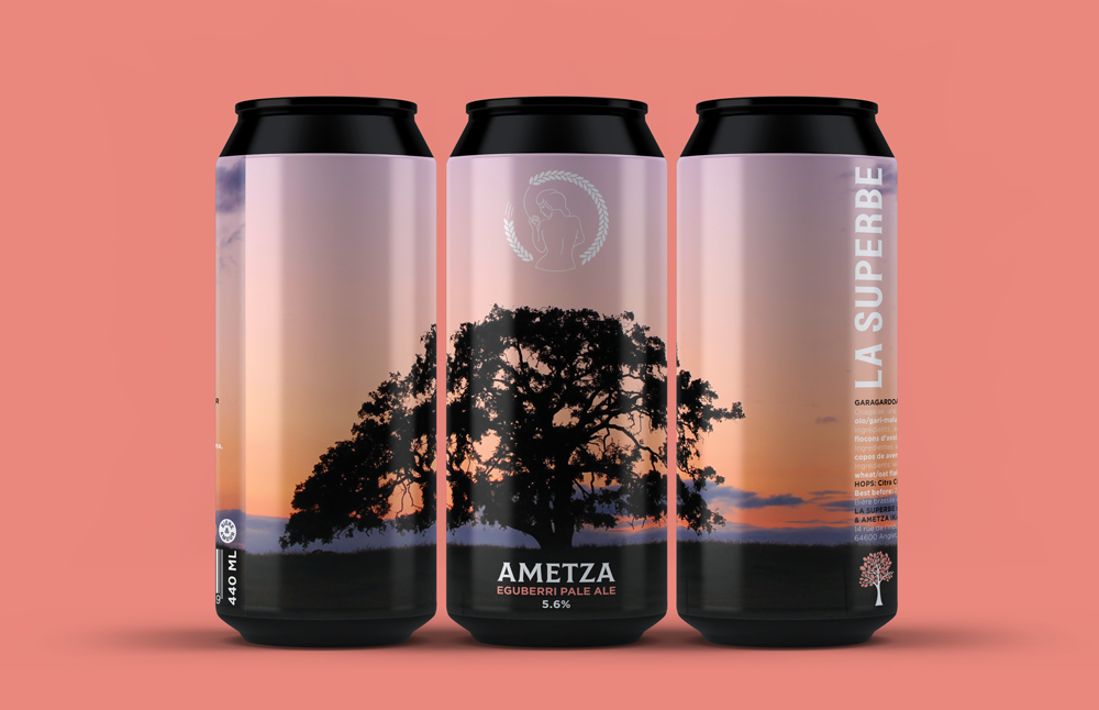 Ametza Ikastola Beer Label