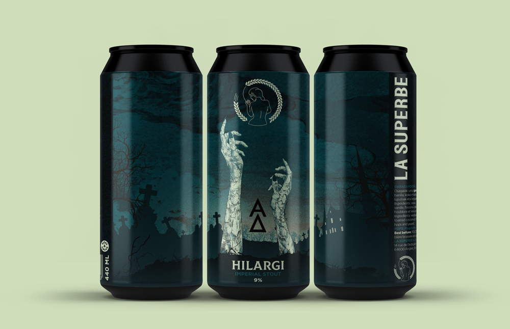 La Superbe Beer Label