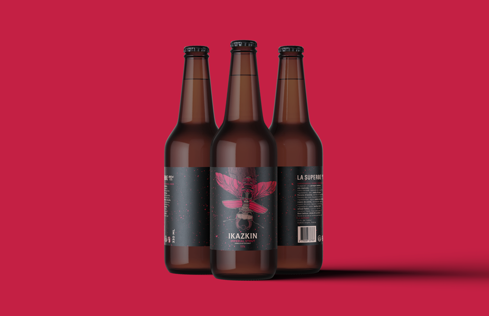 La Superbe Beer Label