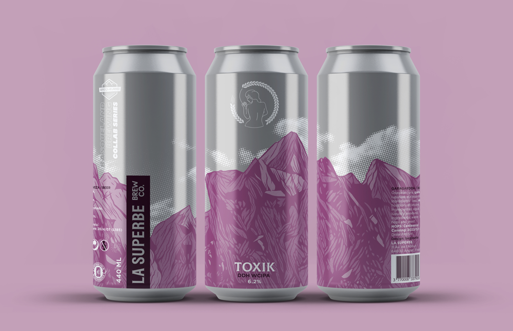 La Superbe Beer Label