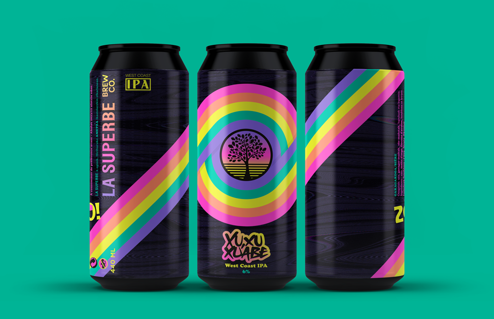 La Superbe Beer Label