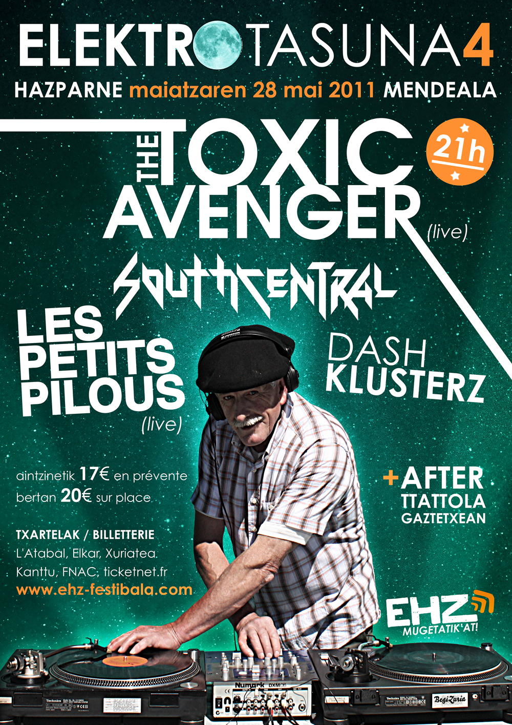 EHZ Elektrotasuna Festival Poster Design