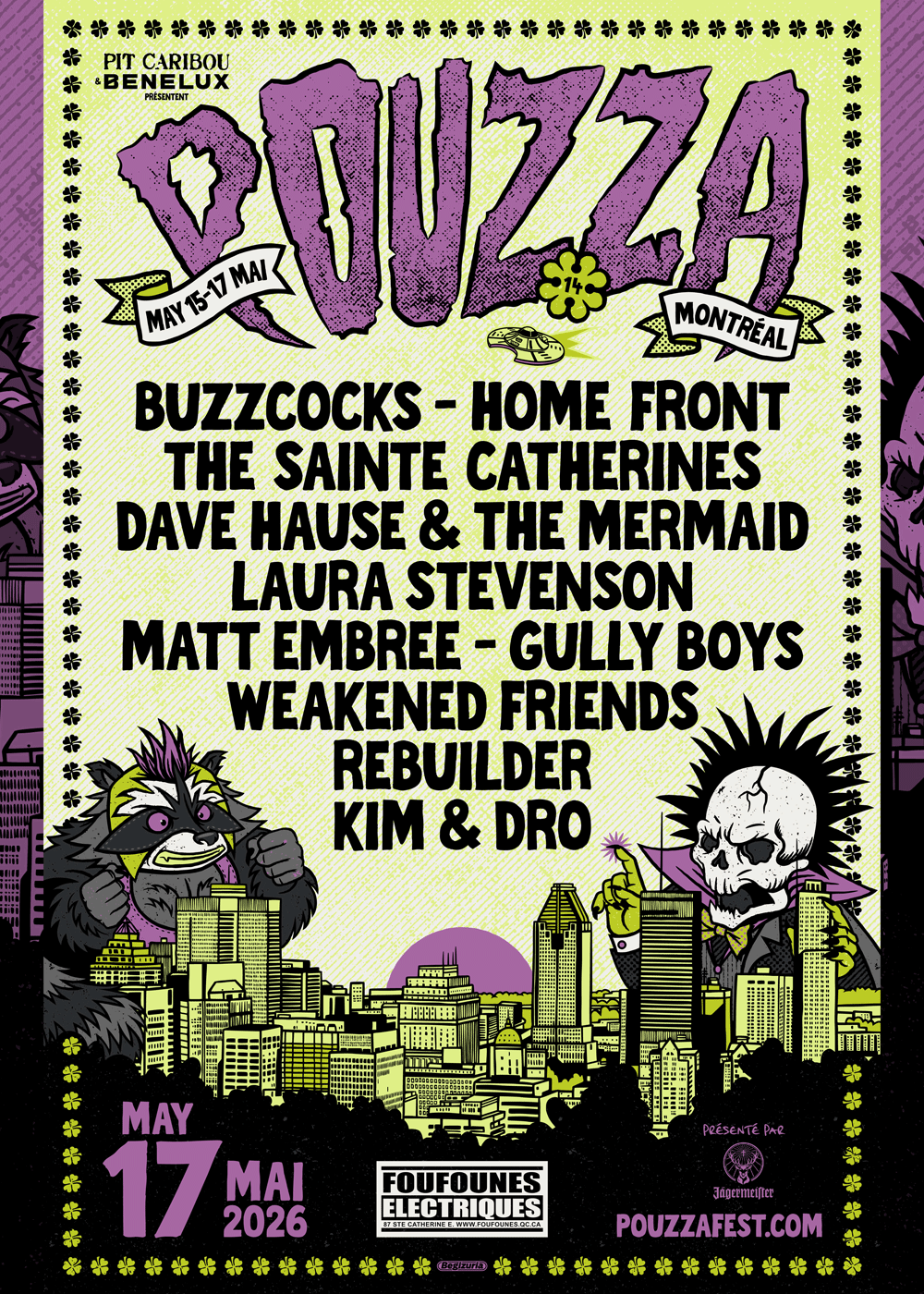 POUZZA FEST Poster Design