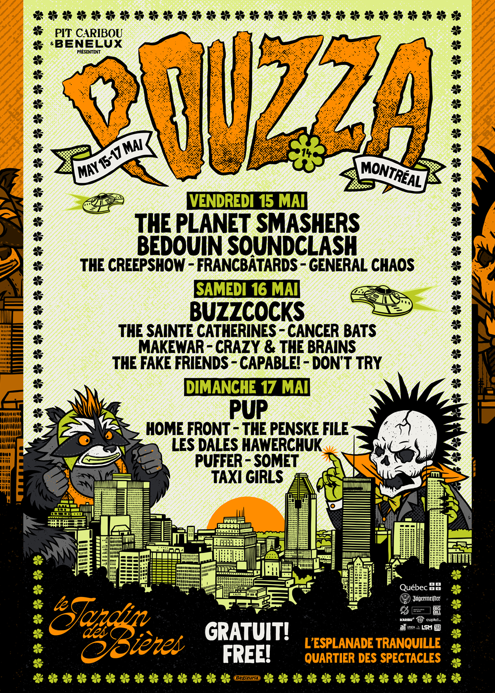 POUZZA FEST 2026 Poster Design